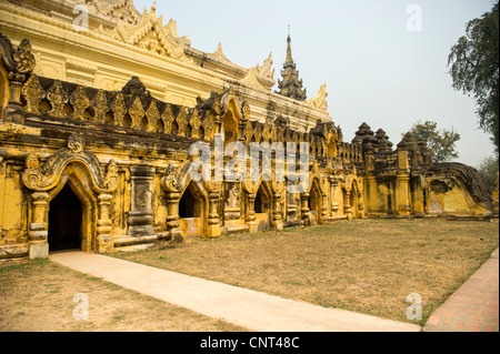 Maha Aungmye Bonzan Kloster in Inwa, Region Mandalay Myanmar Stockfoto