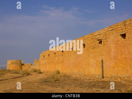 Ptolemais Altstadt, Libyen Stockfoto