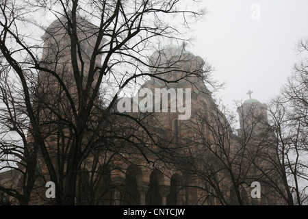 Markuskirche in Tasmajdan Park in Belgrad, Serbien. Stockfoto