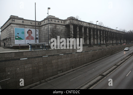 Haus der Kunst (Haus der Kunst) von Nazis Architekt Paul Ludwig Troost in München. Stockfoto