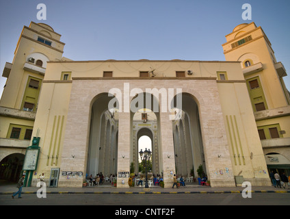 Altbau in Tripolis, Libyen Stockfoto