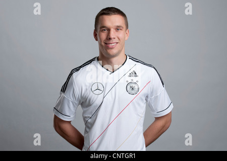 Lukas PODOLSKI, deutsche Fußball-Nationalmannschaft Stockfoto