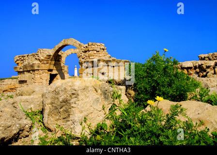 · Saranta Kolones, Kato Pafos. ·,, Stockfoto