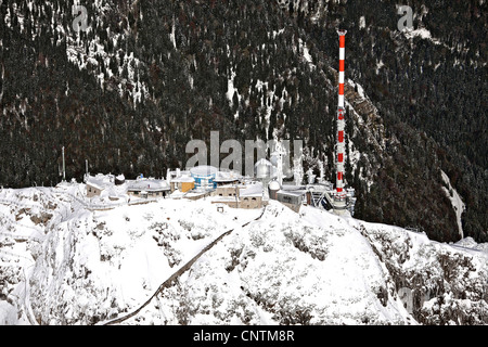 Gipfel des Wendelstein, Deutschland, Bayern Stockfoto