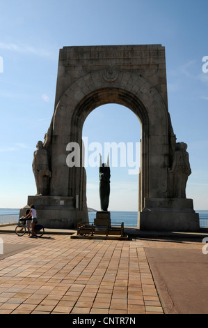 Monument Aux Morts de l'Armée d ' Orient (für die Toten der Armee von Osten und fernen Ländern), Marseille, Frankreich Stockfoto