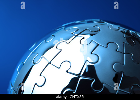 Globale Lösung Stockfoto