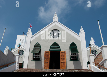 ST.-PETER KIRCHE, ST. GEORGE'S, BERMUDA Stockfoto