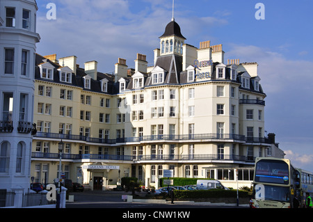 Queens Hotel, Marine Parade, Eastbourne, East Sussex, England, Vereinigtes Königreich Stockfoto