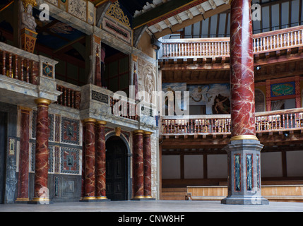 Europa-England-London, der Shakespeares Orte, Globe theater Stockfoto