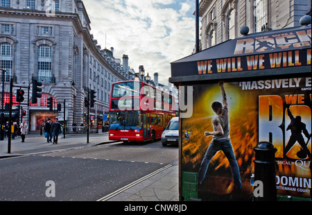 Europa-England-London, Menschen am Piccadilly Circus Stockfoto