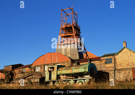 Großbritannien, Wales, Monmouthshire, Big Pit National Coal Museum in Blaenavon Stockfoto