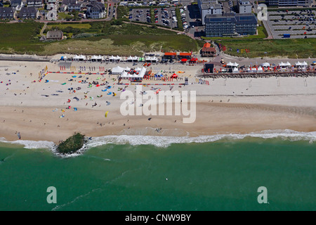 Luftaufnahme von Westerland auf Sylt, Deutschland, Schleswig-Holstein, Sylt Stockfoto