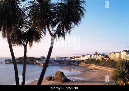 Großbritannien, Wales, Pembrokeshire, Tenby Stockfoto
