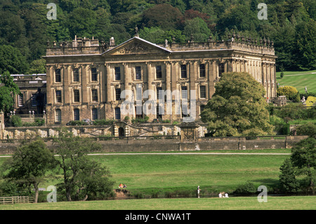 England, Derbyshire, Chatsworth House Stockfoto