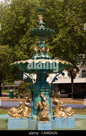 Großbritannien, England, Devon, Torquay Princess Gardens-Brunnen Stockfoto