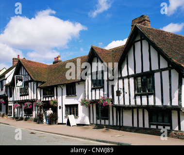 England, Constable Country, Suffolk, Lavenham, Swan Hotel Stockfoto