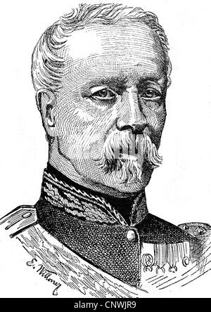 MacMahon, Patrice Maurice de, 13.6.1808 - 17.10.1893, französischer General, Politiker, Marschall von Frankreich, Porträt, Holzgravur, 19. Jahrhundert, Stockfoto