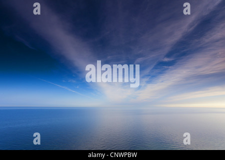 Morgen-Stimmung der Ostsee, Deutschland, Mecklenburg-Vorpommern, Hiddensee Stockfoto