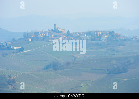 Castiglione Falletto, Langhe, Provinz von Cuneo, Piemont, Italien Stockfoto