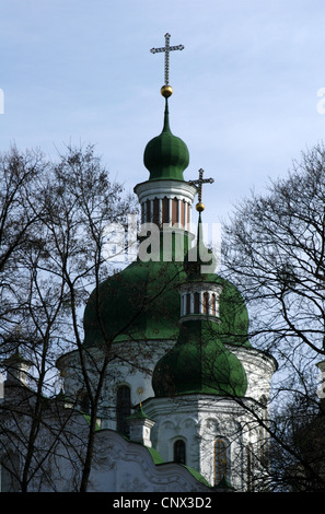 Kirche der Heiligen Kyrill in Kiew, Ukraine. Stockfoto