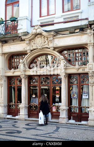 Cafe Majestic, Rua de Santa Catrina, Porto, Portugal Stockfoto