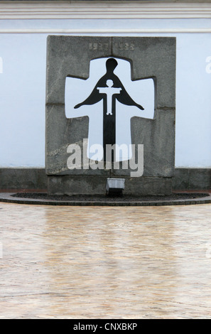 Denkmal für die Opfer des Holodomor in Kiew, Ukraine. Stockfoto