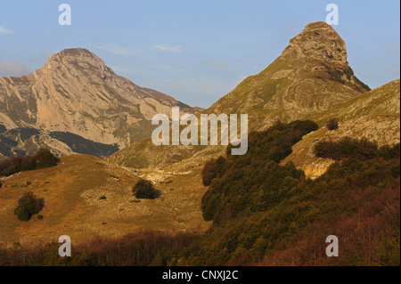 Berglandschaft im Herbst, Montenegro, Durmitor National Park Stockfoto