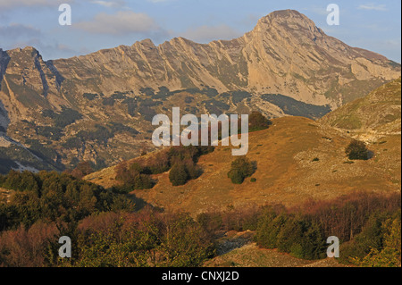 Berglandschaft im Herbst, Montenegro, Durmitor National Park Stockfoto