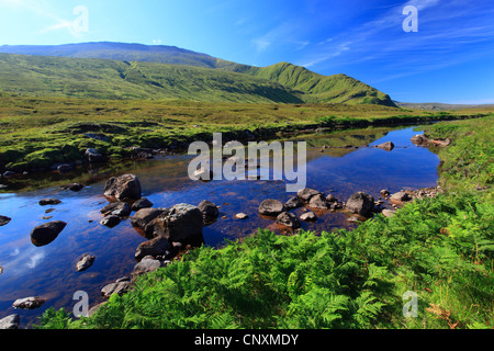 Fluss in den schottischen Highlands, Großbritannien, Schottland, Sutherland, Durness Stockfoto