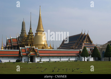 Wat Phra Kaeo in Bangkok, Thailand. Stockfoto