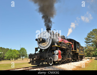 Motor 300, Texas State Railroad, Palästina, TX 120421 30344 Stockfoto