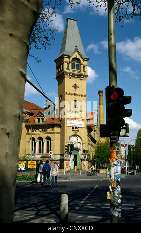 Kulturbrauerei am Prenzlauer Berg in Berlin. Stockfoto