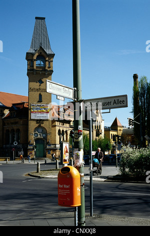 Kulturbrauerei am Prenzlauer Berg in Berlin. Stockfoto