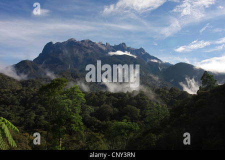 Mount Kinabalu, Malaysia, Sabah, Borneo, Mount Kinabalu National Park Stockfoto