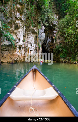 Barton Creek Höhle, belize Stockfoto