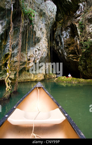 Barton Creek Höhle, belize Stockfoto