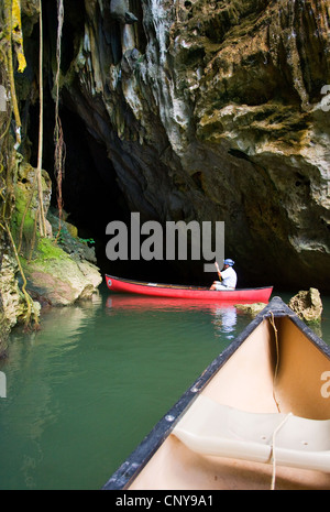 Barton Creek Höhle, belize Stockfoto