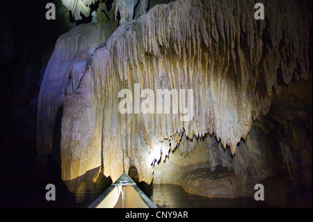 Barton Creek Höhle, belize Stockfoto