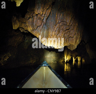 Barton Creek Höhle, belize Stockfoto