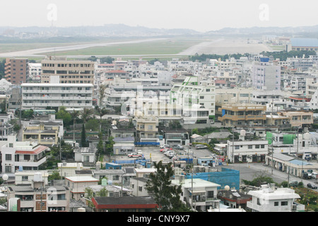 Futenma Marine Corps Armee Dienstleistungen Basis Insel Okinawa, Japan. Stockfoto