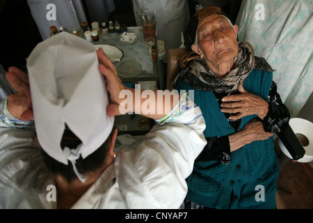 Zahnklinik in Chiwa, Usbekistan. Stockfoto