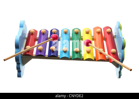 Spielzeug-Xylophon Stockfoto
