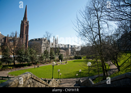 Union Street Gardens, Aberdeen City, Grampian Region. Schottland. VEREINIGTES KÖNIGREICH.  SCO 8164 Stockfoto