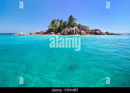 schöne Insel von St. Pierre, Seychellen Stockfoto