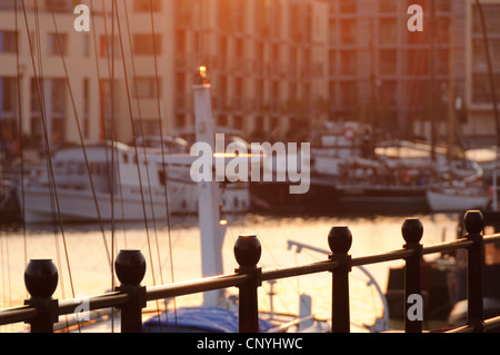 Floating Harbour in Bristol, Großbritannien Stockfoto