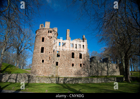 Die Ruinen der historischen Burg Huntly in Banffshire Nordosten von Schottland.  SCO 8173 Stockfoto