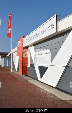 Scroby Sands Wind Farm Besucherzentrum Stockfoto