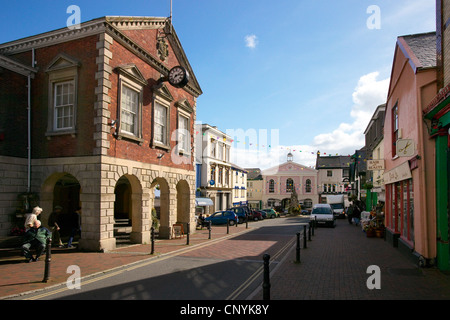 Großes Torrington altes Rathaus, Devon, England, UK Stockfoto