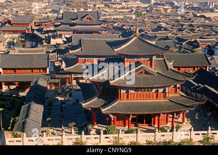 China, Yunnan, Lijiang, Mu Verwaltungsgebäude, Stockfoto