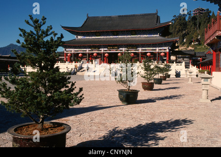 China, Yunnan, Lijiang, Mu Verwaltungsgebäude, Stockfoto